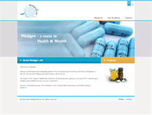 Tablet Screenshot of medigenltd.com